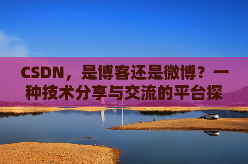 CSDN，是博客还是微博？一种技术分享与交流的平台探讨