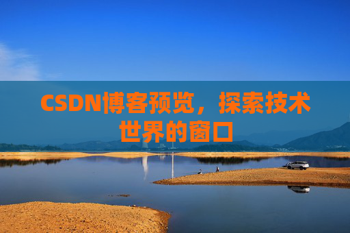 CSDN博客预览,探索技术世界的窗口